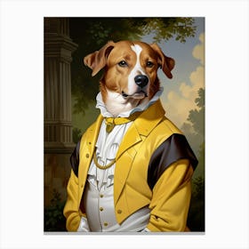 Dog Portrait Canvas Print