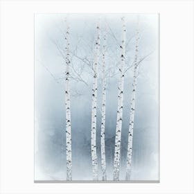 Birch Trees 2 Leinwandbild