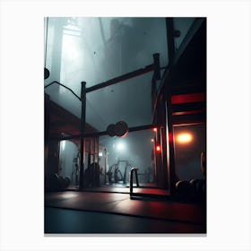 Dark Gym 1 Canvas Print