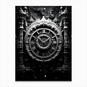 Clock Canvas Print