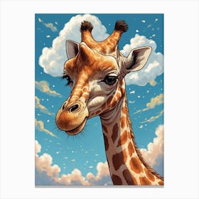 Giraffe Canvas Print