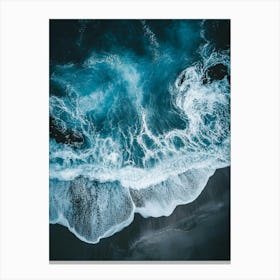 Aerial View Of The Ocean 13 Canvas Print