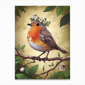 Robin 10 Canvas Print