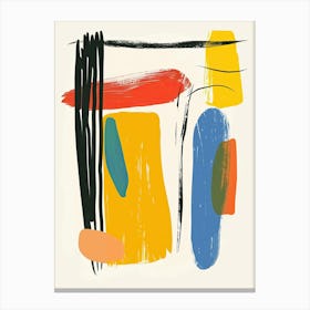 Jetstream Dreams Mid Century Style Canvas Print