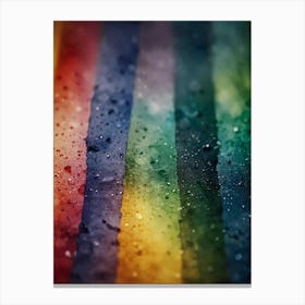 Rainbow Wallpaper Canvas Print