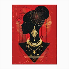 African Woman 75 Canvas Print