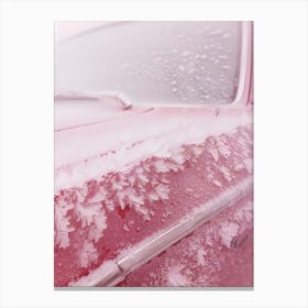 Frosty Car Canvas Print