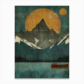 Canvas - Mountain Lake Canvas Print