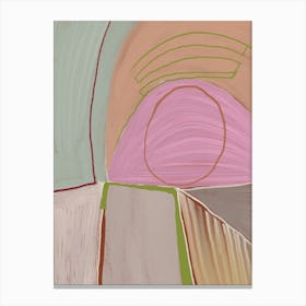 Large Abstract Painting untitled Canvas Print