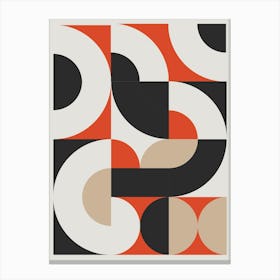 Abstract Geometric Shapes 2 Canvas Print