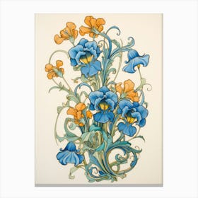 Irises Canvas Print