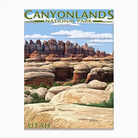 Canyonlands National Park 2 Canvas Print