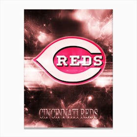 Cincinnati Reds Poster Canvas Print