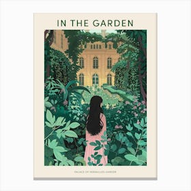 In The Garden Poster Park Of The Palace Of Versailles France 3 Canvas Print