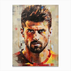 Gerard Pique (3) Canvas Print