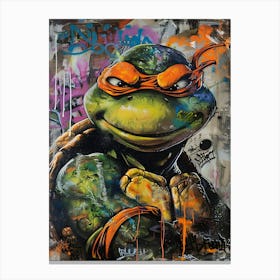 Michelangelo S From Teenage Mutant Ninja Turtles Canvas Print