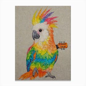 Rainbow Cockatoo 2 Canvas Print
