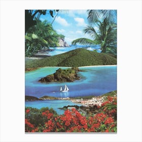 Caribbean Paradise Canvas Print