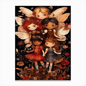 Fairy Steampunk Children Canvas Print