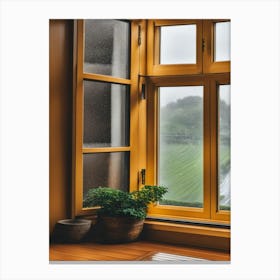 Window In A House 1 Canvas Print