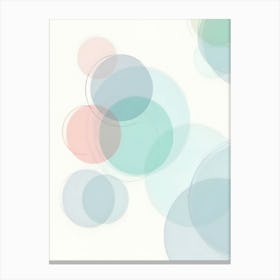 Abstract Circles Lienzo