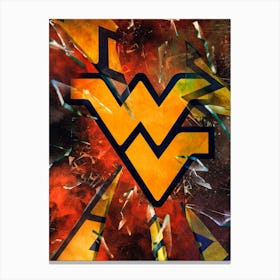 West Virginia Mountaineers 1 Canvas Print