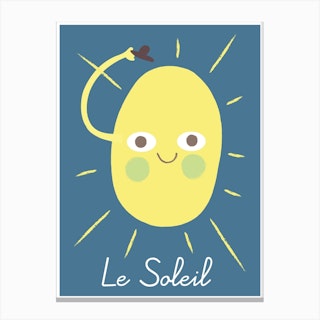 Le Soleil by Studio Kavall Canvas Print