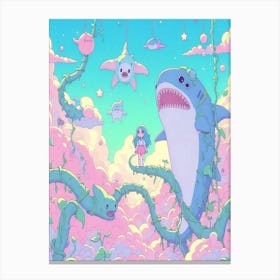 Kawaii Canvas Print