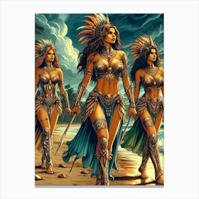 Exotic Beauty Artwork 132 Canvas Print