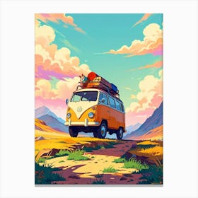 Vw Bus Canvas Print