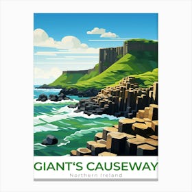 Ireland Giant S Causeway Travel Canvas Print