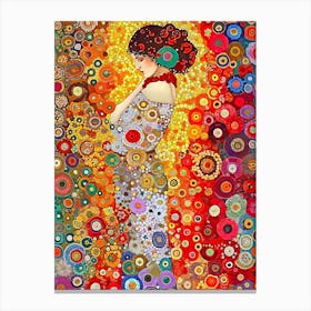 Klimt'S Woman 2 Canvas Print