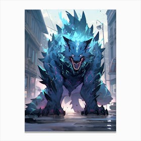 Pokemon Monster Canvas Print