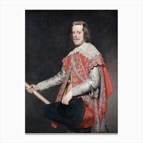 Diego Velázquez Philip Iv, King Of Spain 1 Canvas Print