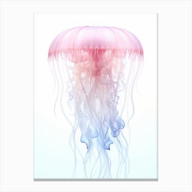 Irukandji Jellyfish Drawing 9 Canvas Print