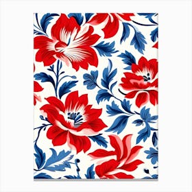 Russian Floral Pattern 1 Canvas Print