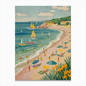 Day At The Beach no2 Canvas Print