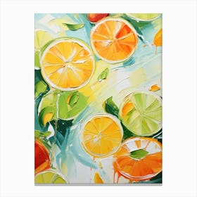 Citrus Slices 6 Canvas Print