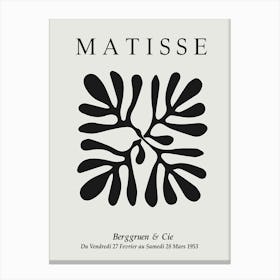 Matisse Minimal Cutout 10 Canvas Print