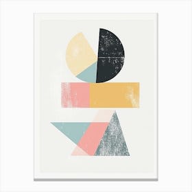 Geometric Shapes Canvas Print