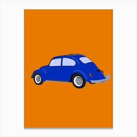 Vw Beetle Canvas Print