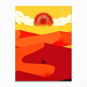 dune movie 11 Canvas Print