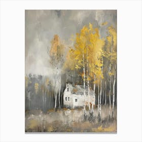 Autumn House Canvas Print Canvas Print