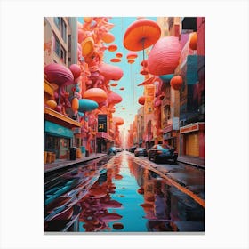 City Of Balloons Canvas Print