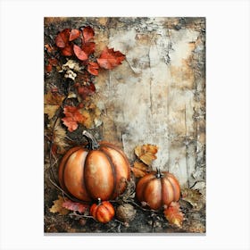 The Pumpkin Harvest 16 Canvas Print