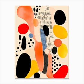 Abstract Blobs Canvas Print