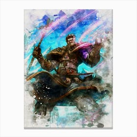 Khadgar World Of Warcraft Canvas Print