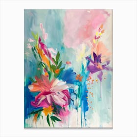 Abstract Floral Painting 26 Canvas Print