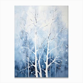 Winter Trees 2 Canvas Print