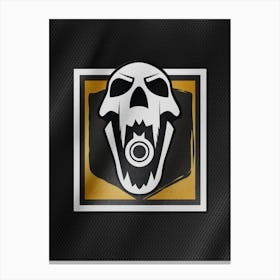 Blackbeard Rainbow Six Canvas Print